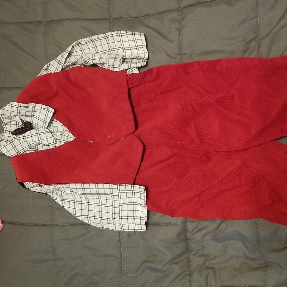 Hudson Ferrell Infant Corduroy 3-Piece Dress Suit